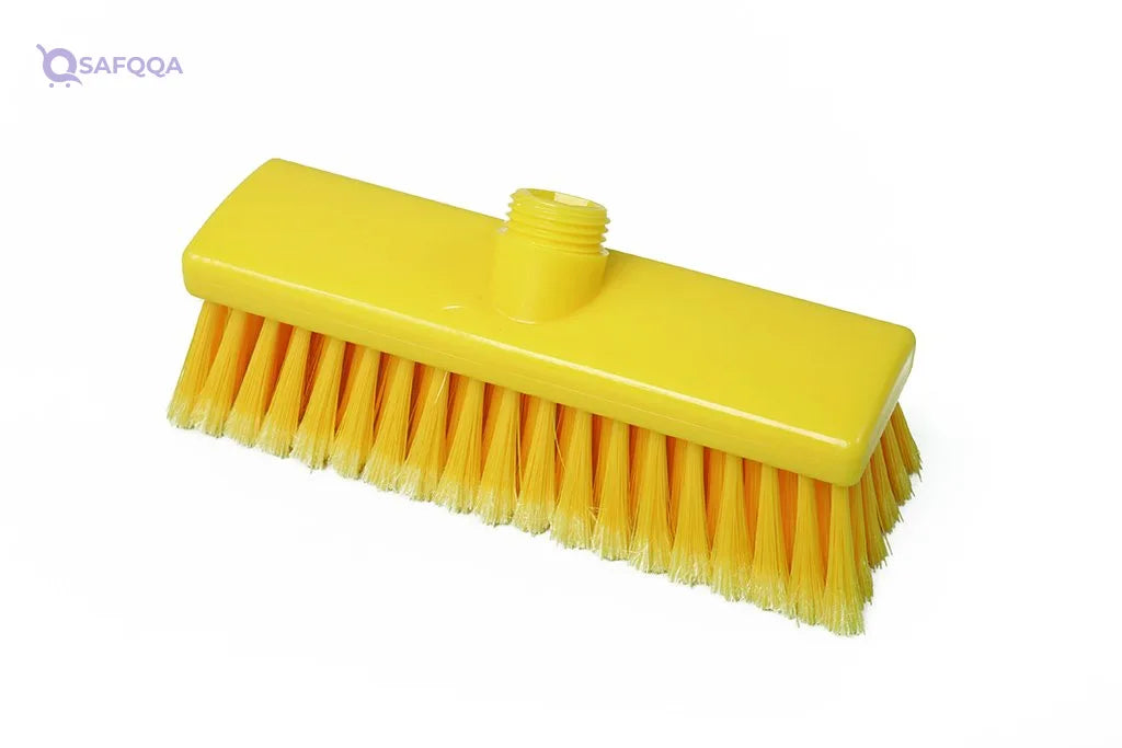 Maya Washing Brush Flagged Soft (225 x 60 mm) Yellow 15011 - Safqqa
