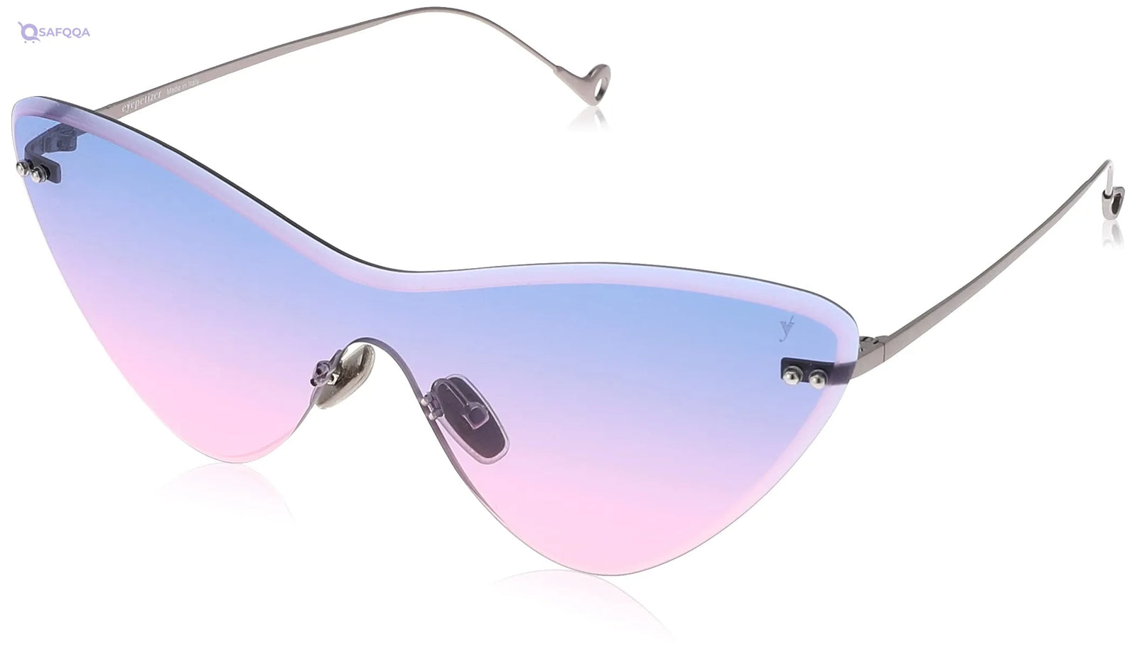 Eyepetizer Sunglasses For Uniex - Silver Lightweight and comfortable metal frame - Safqqa
