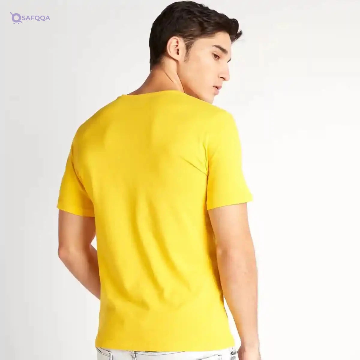 Splash mens 3517154 VNECK SOLID T-Shirt (pack of 1) - Safqqa Egypt