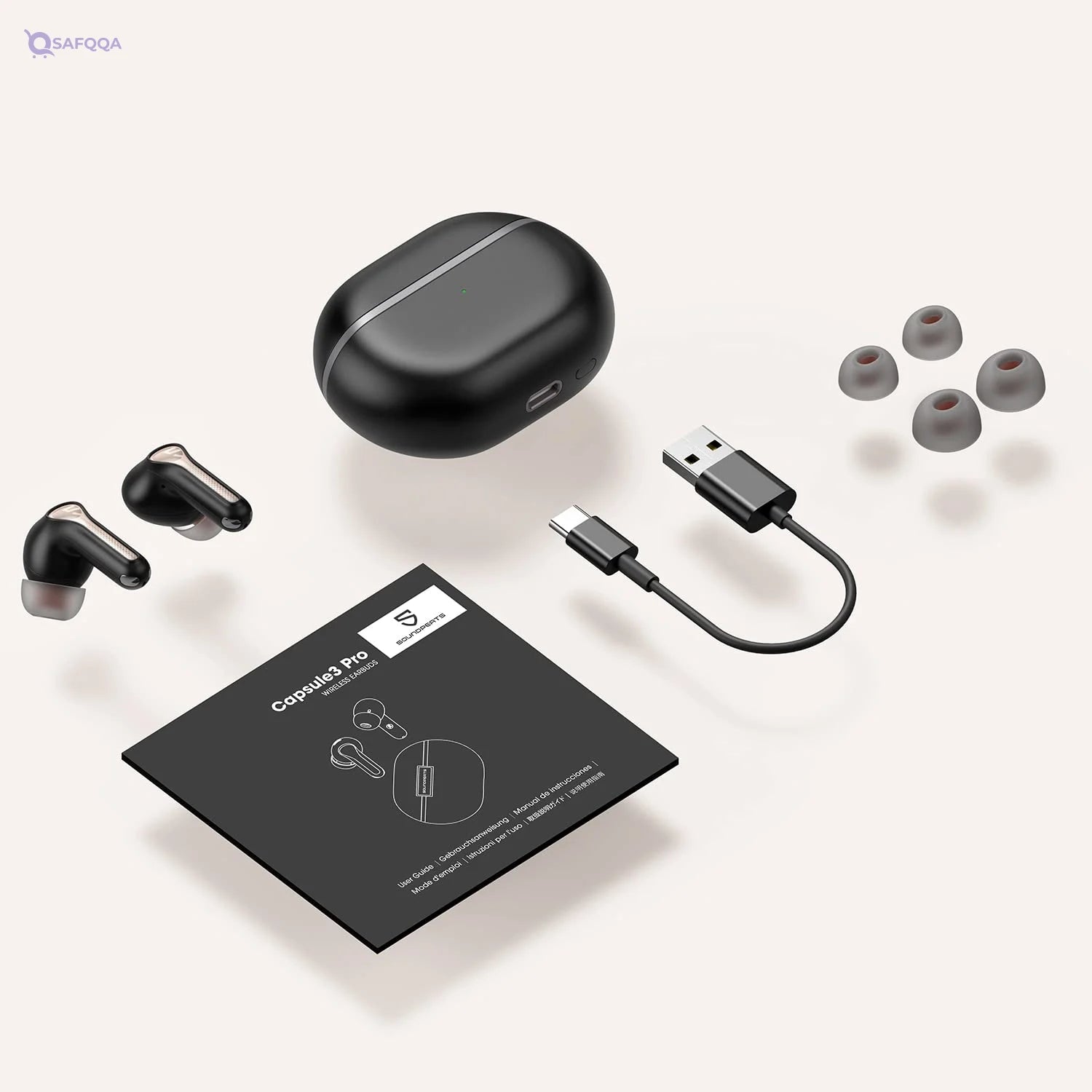SOUNDPEATS Capsule3 pro Black - Safqqa
