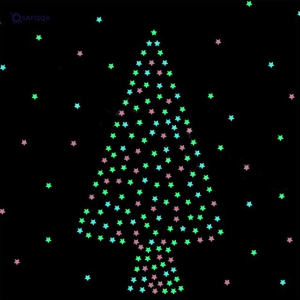 Senlinlv Luminous Star-Shaped Wall Stickers For Home Decoration - Safqqa