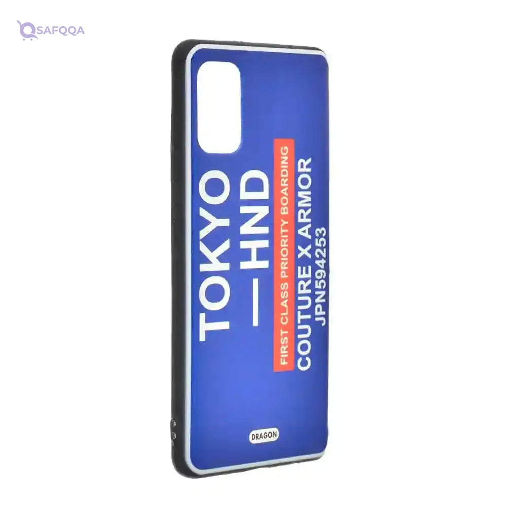 Generic Plastic Creative Back Phone Protection Case Print Design With Silicone Safety Edges And 3D Back Print For Samsung Galaxy A41 - Safqqa Egypt