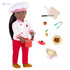 Toys Our Generation 18" Chef Doll with Play Food Accessories - Safqqa