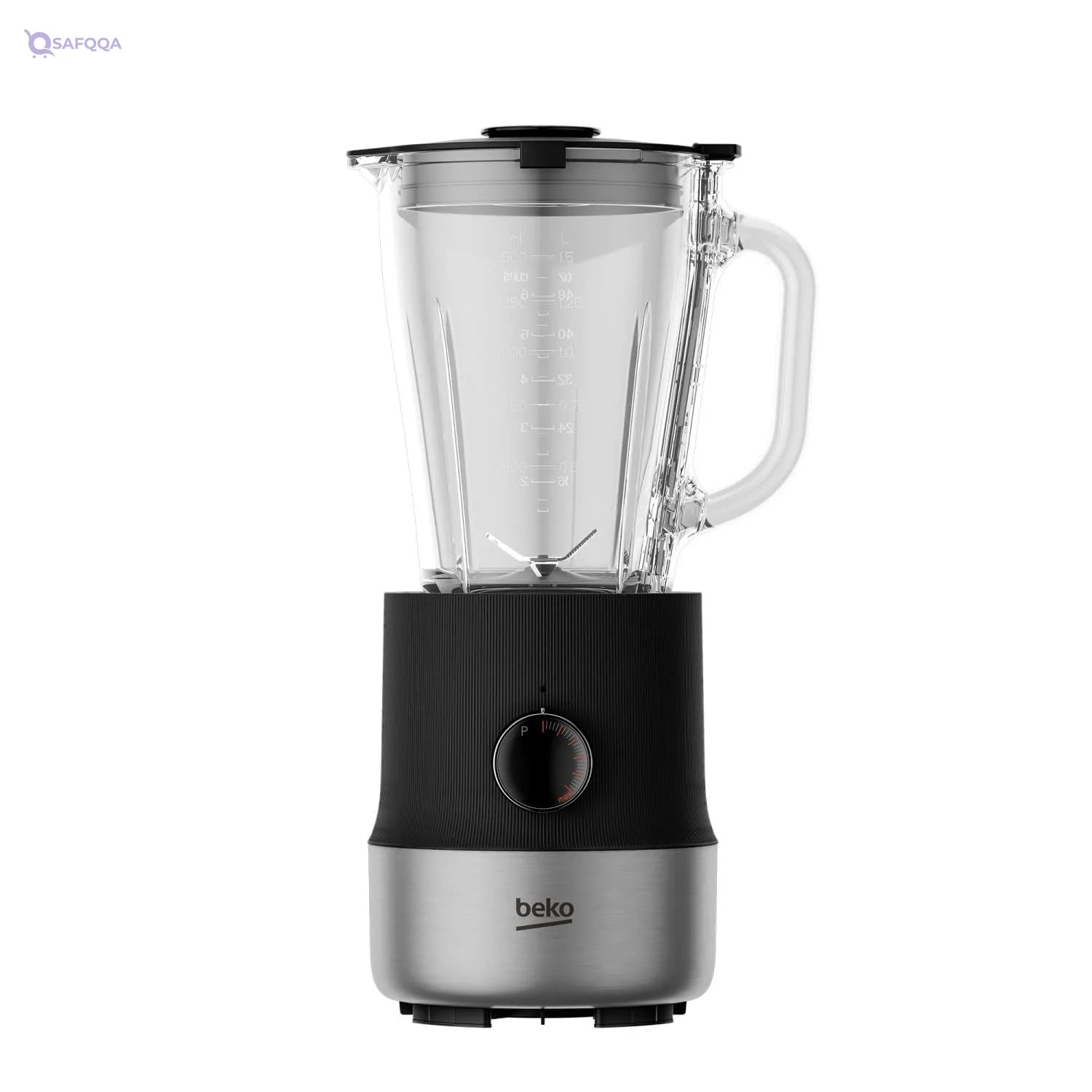 Beko Top Blender with Glass Jug, 6 Speeds, 1.5 L, 800 Watts - Safqqa