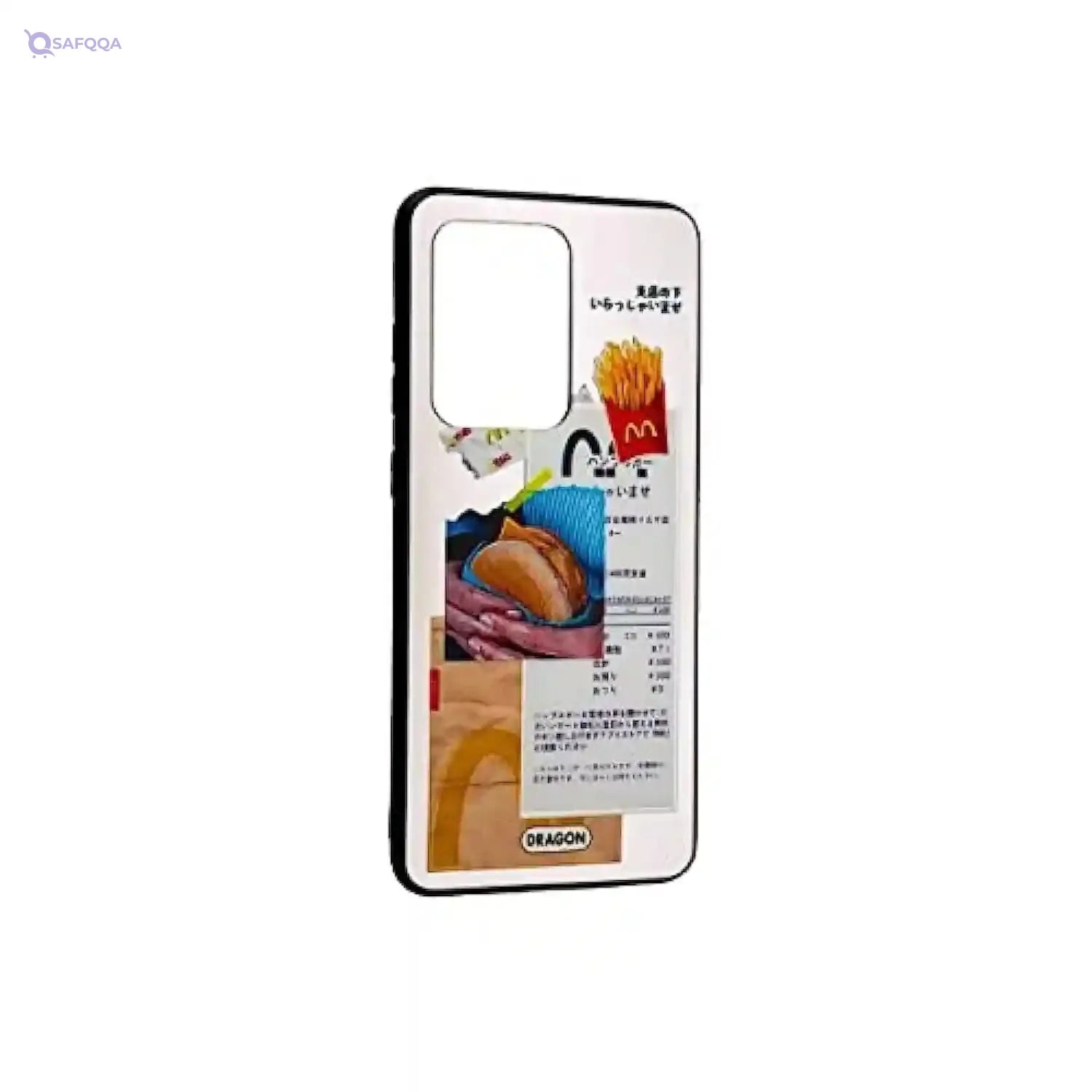 Dragon mirror back cover hard slim creative case mac desing for samsung galaxy s11, s20 plus - multi color - Safqqa Egypt