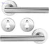 NOLOGO Adjustable Interior Door Handle Set with Lock - Safqqa