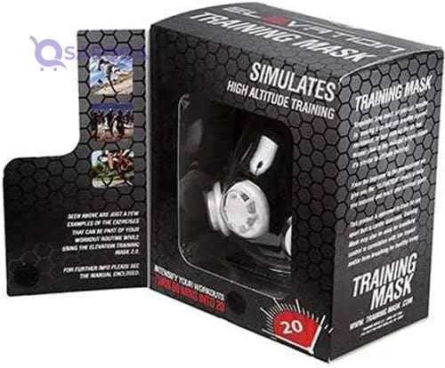 ELEVATION TRAINING MASK 2.0 SIZE LARGE (more than 114 kgs)- including Head Strap - Safqqa Egypt