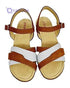 Summer Slingback Velcro Closure Flat Sandals for Girls - Safqqa Egypt