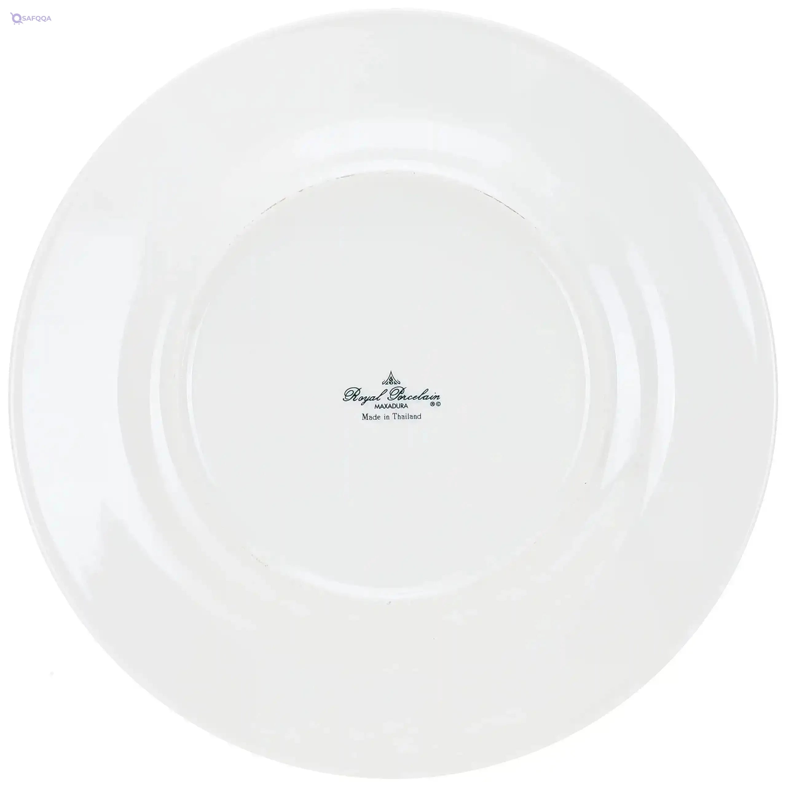 Royal Porcelain-Round Flat plate 28 cm-Without Box - Safqqa