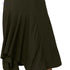 Splash Asymmetric-Hem Solid Midi Skirt for Women,Soft, lightweight fabric for all-day comfort. - Safqqa