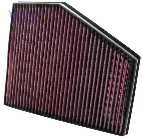 K&N Engine Air Filter: Increase Power & Acceleration, Washable, Premium, Replacement Car Air Filter: Compatible with 2004-2011 BMW (635d, 520d, 535d), 33-2943 - Safqqa