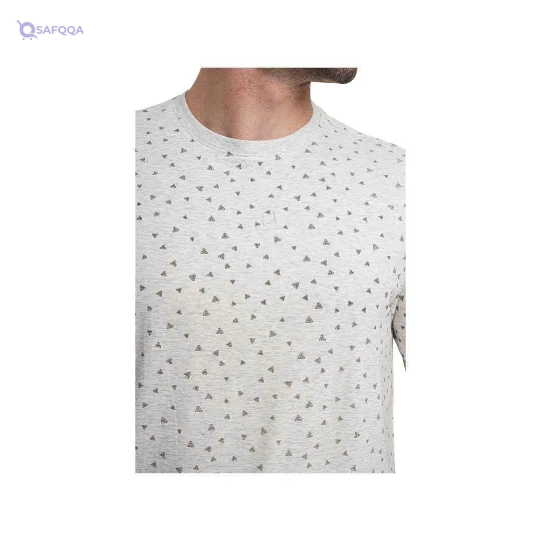 Voy Mens Slim Triangular T-Shirts - Safqqa Egypt
