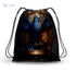 TAT DRAWSTRING BAG - 663, MultiColor, Large - Safqqa
