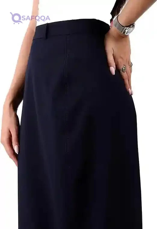 ESLA Basic Tr Skirt - Dark Blue - Safqqa