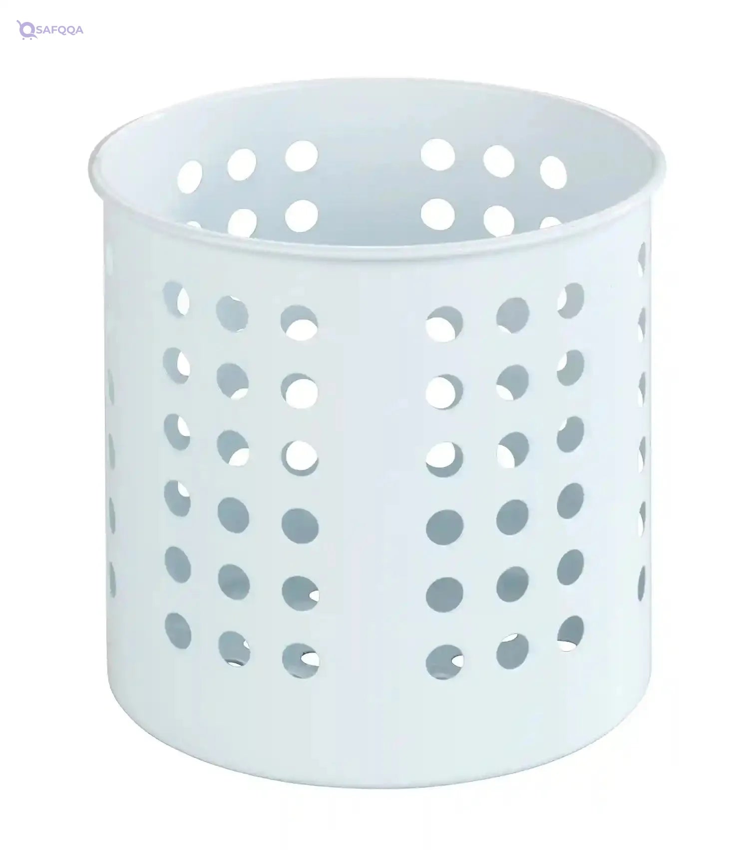 WENKO Blanco Kitchen Shelf with Roll and Utensil Holder, 55x21x18cm - Safqqa