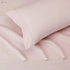 Generic Lightweight Super Soft Easy Care Microfiber 3-Piece Bed Sheet Set with 35.56 CM Deep Pockets, Twin, Blush Pink - Safqqa