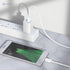 Hoco X73 - Charging And Data Transmittion Cable (2.4A -1M), USB-A To Micro-USB Plug, Compatible With Samsung Huawei Xiaomi Oppo - White - Safqqa