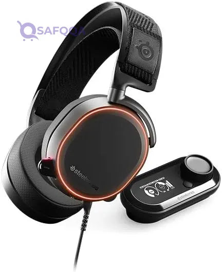 SteelSeries Arctis Pro + GameDAC Wired Gaming Headset – Hi-Res Audio with Dedicated DAC & Amp - Safqqa