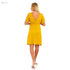 JAMILA Women Deep V neck Dress With Waist Drawstring DRESS - Safqqa Egypt