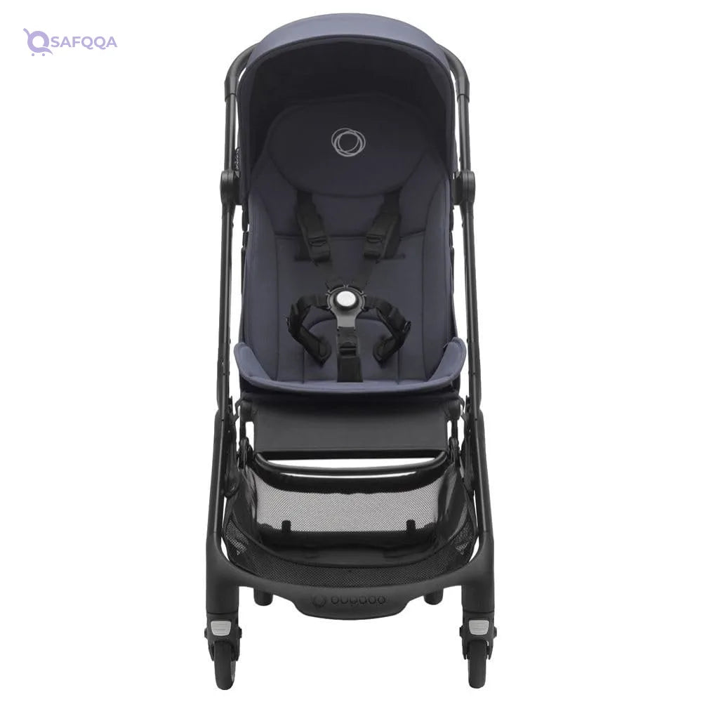Bugaboo - Butterfly Complete Stroller - Ultra-Compact & Cabin-Friendly City and Travel Stroller, One Second Fold, From 6 Months to 4 Years Old -Black - Safqqa