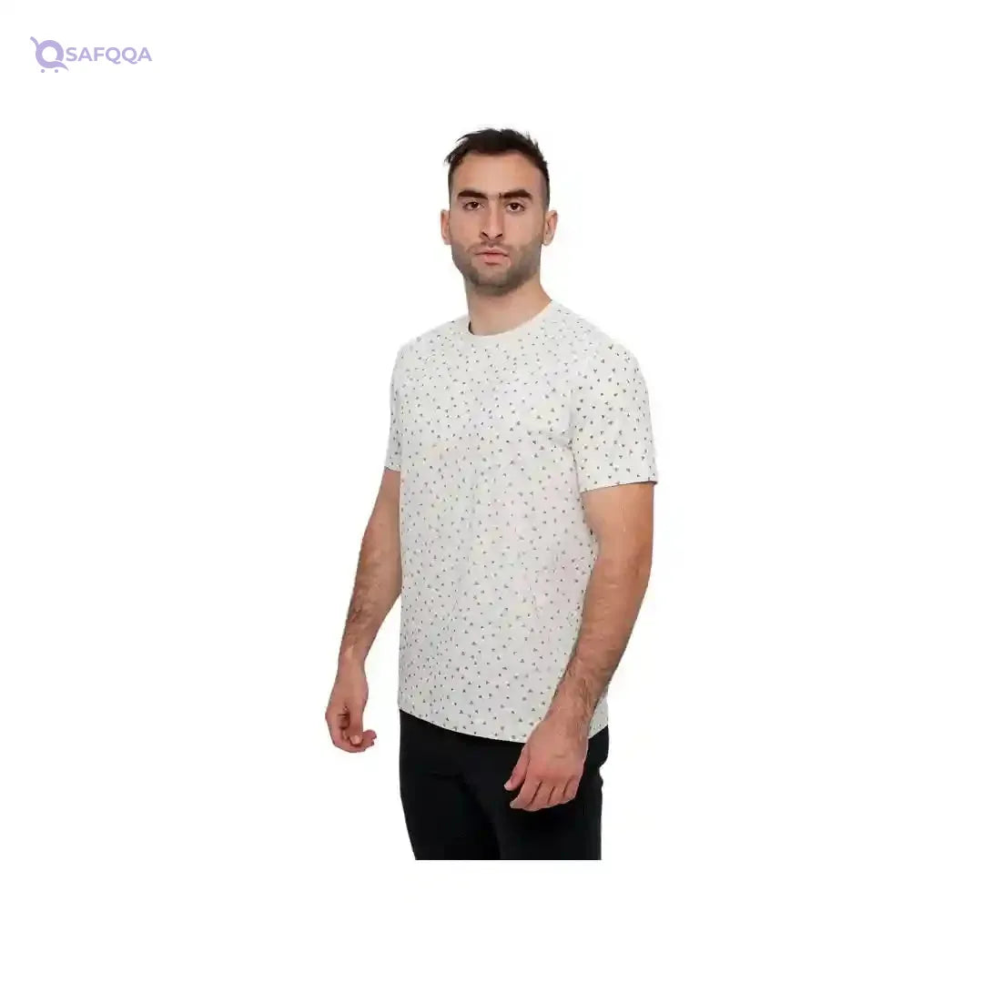 Voy Mens Slim Triangular T-Shirts - Safqqa Egypt