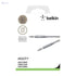 Belkin Mixit Metallic Aux Audio Cable 4 Ft / 1.2 Meters - 3.5Mm Braided Tangle Free Auxiliary Cable With Aluminuim Connectors, Durable And Sleek Audio Link - Grey - Safqqa