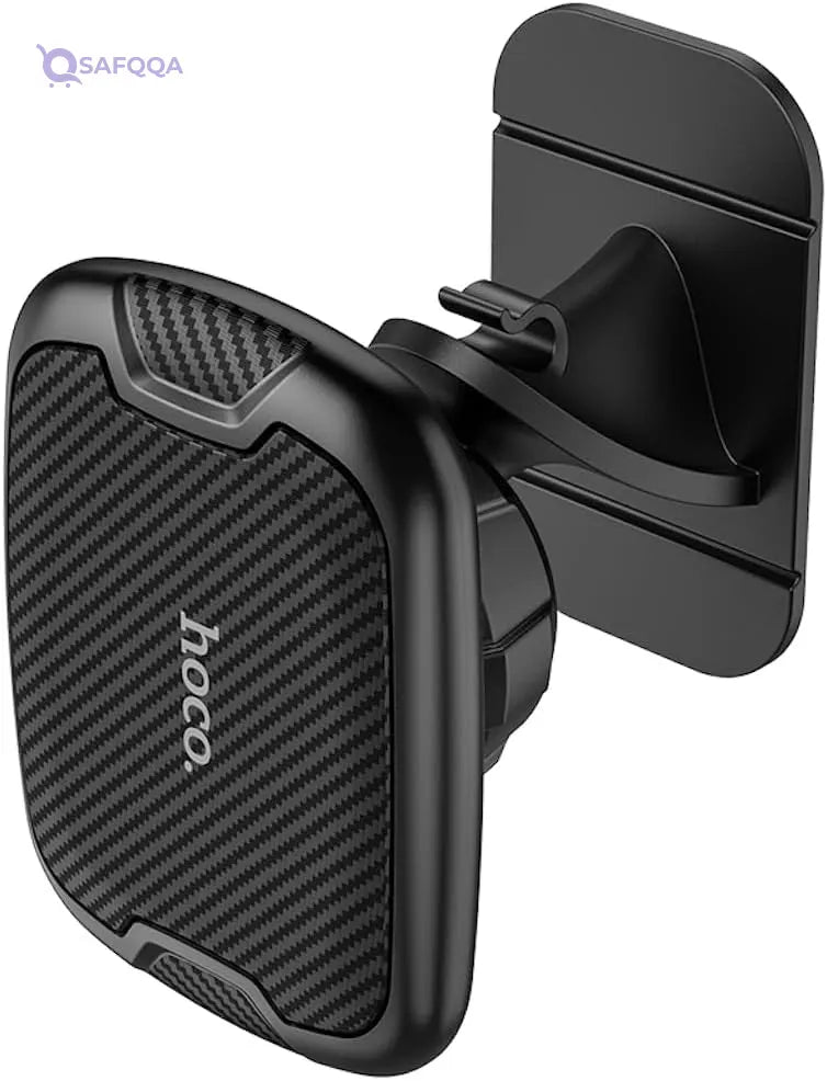 HOCO Magnetic Car Mount, Black Strong magnetic hold for secure phone placement - Safqqa