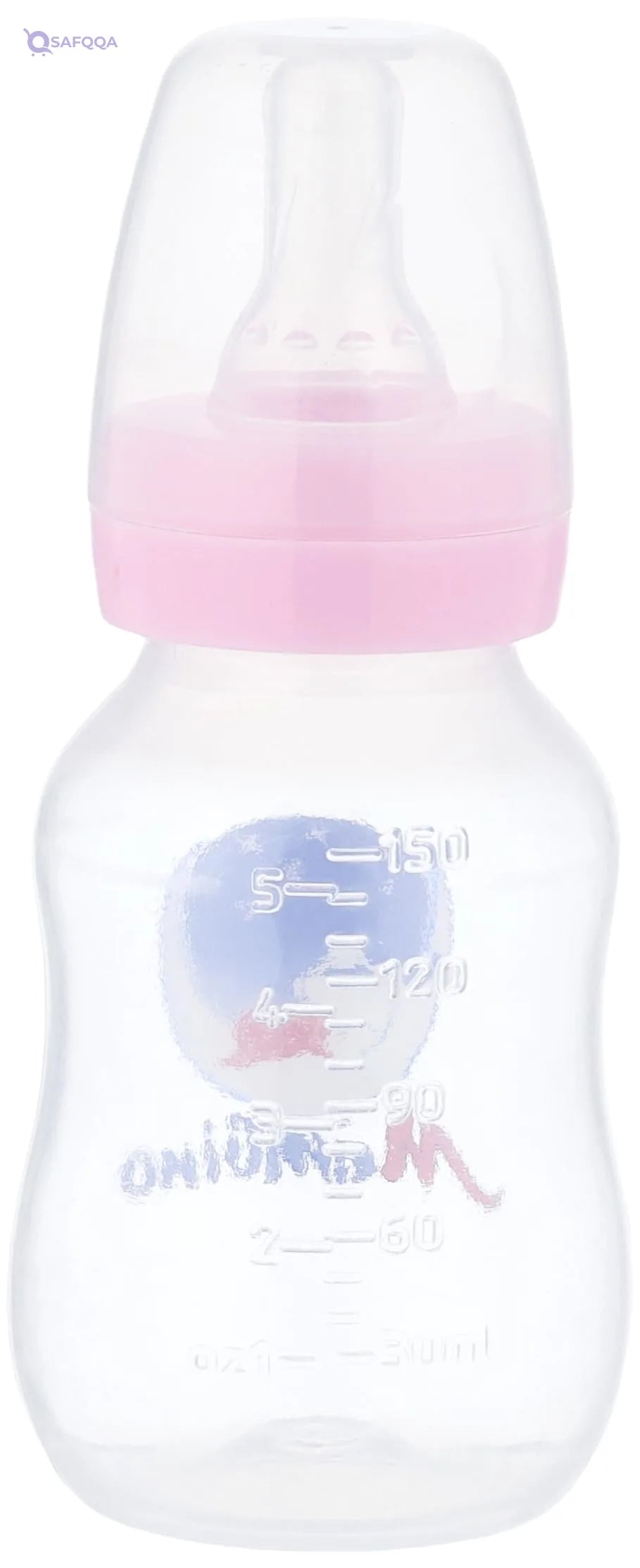 MAMBINO Baby Bottle Without Handle ,150 ml - Safqqa