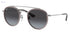 Ray-Ban Kids' RJ9647S Metal Round Sunglasses – Transparent - Safqqa