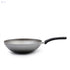 Celar Aluminum Soft Wok, 24 cm Diameter, Grey, Made In Portugal - Safqqa