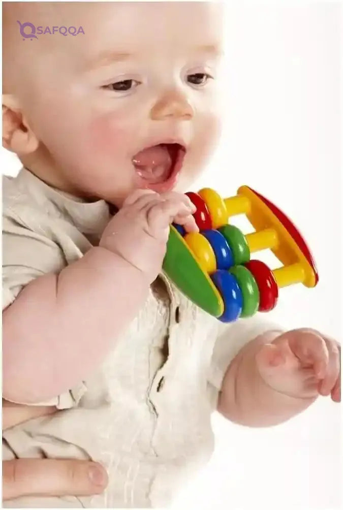 TOLO Abacus and Rattle - Multi-Color - Safqqa Egypt
