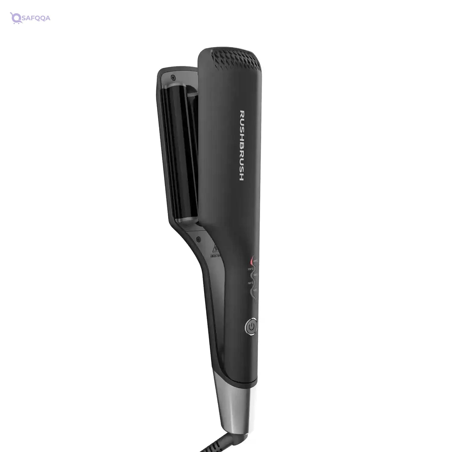 Rush Brush M1 crimper black Protects hair from heat damage - Safqqa
