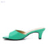 Women's Mid Heel Mule Sandal - Safqqa Egypt
