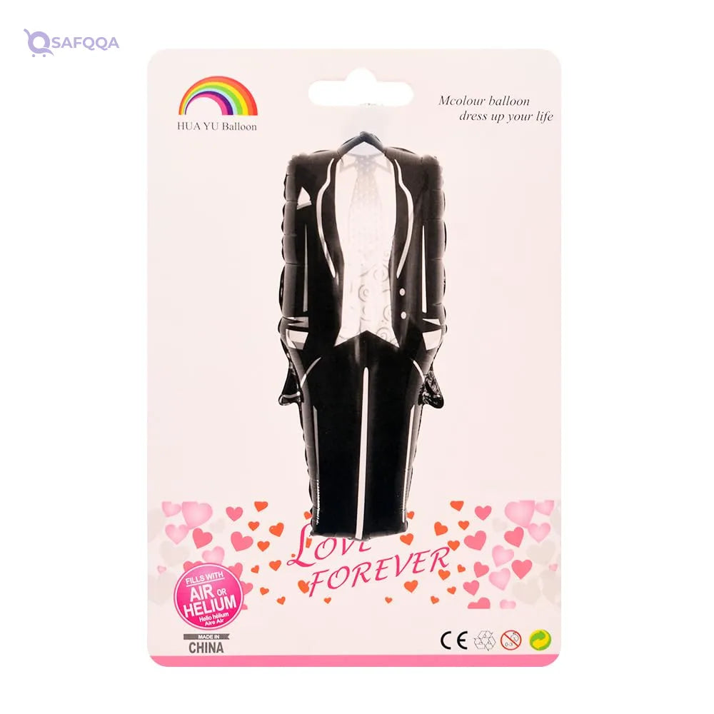 Generic Helium Balloon suit shape • Made from durable, high-quality foil - Safqqa
