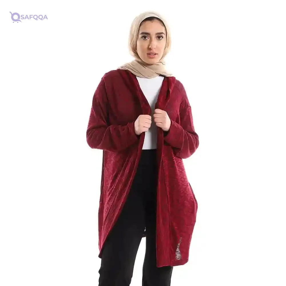 JAMILA Short Cardigan For Women,Soft, breathable, and lightweight fabric for comfortable layering - Safqqa