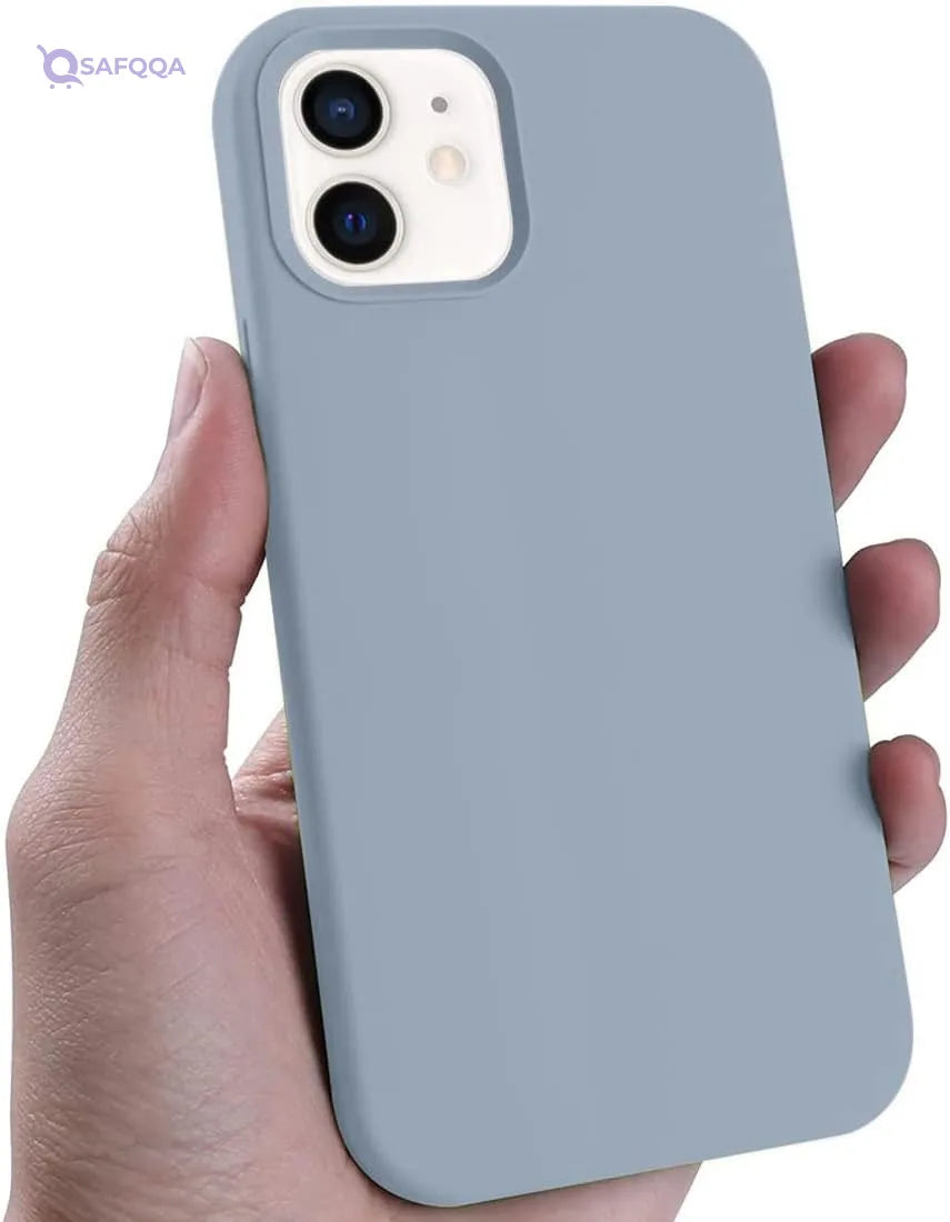 Silicone case for iPhone 12 6.1" – Protection against bumps and scratches - Safqqa