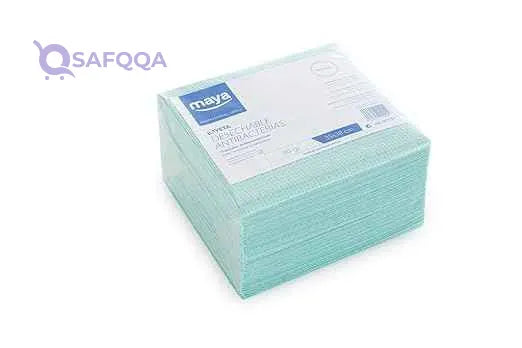 Maya Antibacterial Disposable Cloths - Pack of 50 - Safqqa Egypt