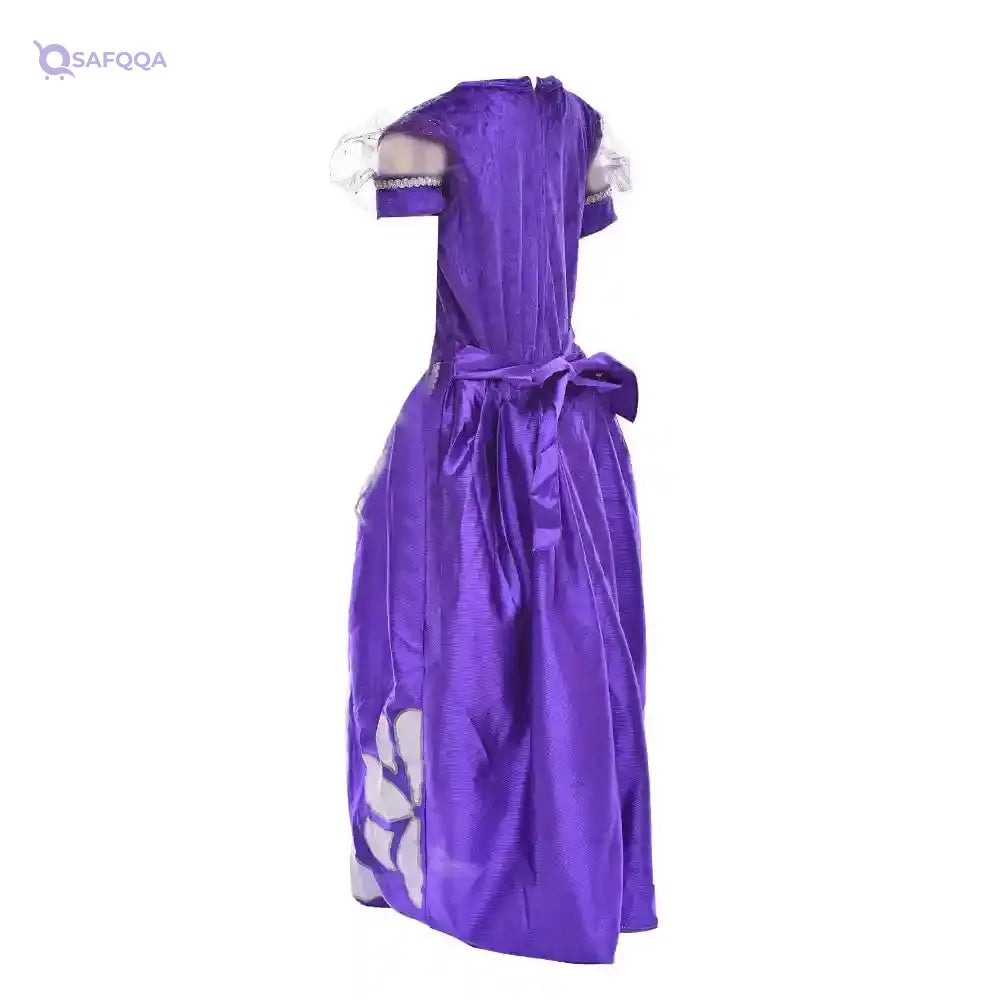 Fabric costume sofia the fisrt design with giltter for girls - Safqqa Egypt
