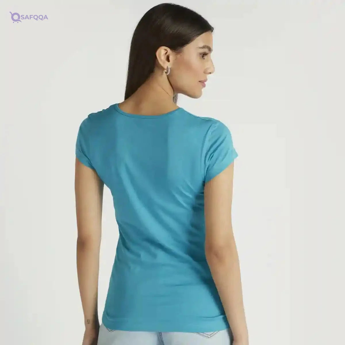 Splash Basic Tshirt For Women, -size: 14 - Safqqa Egypt