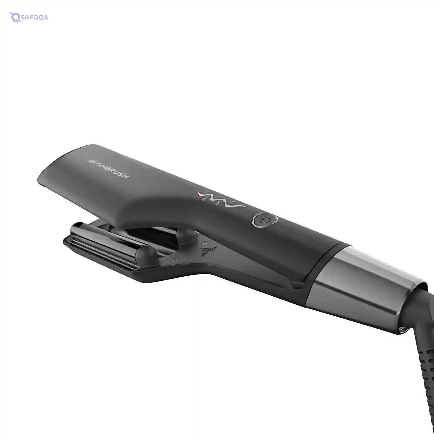 Rush Brush M1 crimper black Protects hair from heat damage - Safqqa