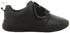 Leomil Boys' Leather School Shoes with Batman Stitched Design and Velcro Closure - Safqqa Egypt