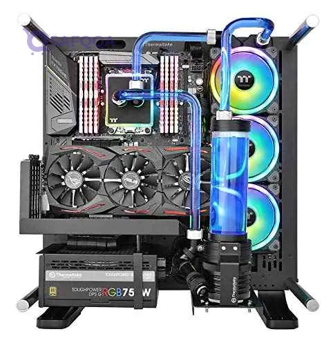 Thermaltake Pacific W6 RGB CPU Water Block – 16.8M Colors, Alexa & Razer Chroma Sync, Full TR4 Coverage - Safqqa Egypt
