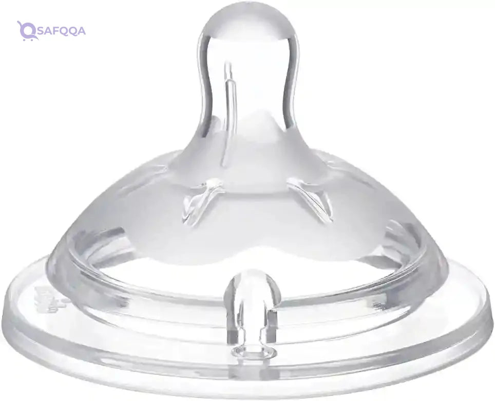 Chicco Bottle Nipples For Child ( 4 Months) -2 pcs - Safqqa