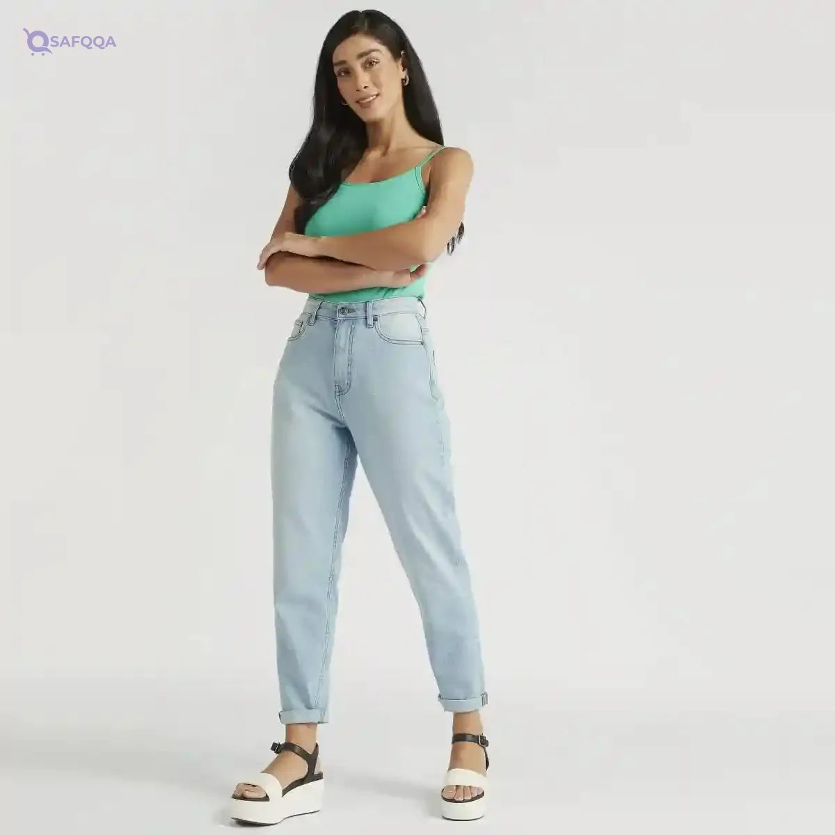 Splash womens 6035733 W SPAGHETTI Blouse - Safqqa Egypt