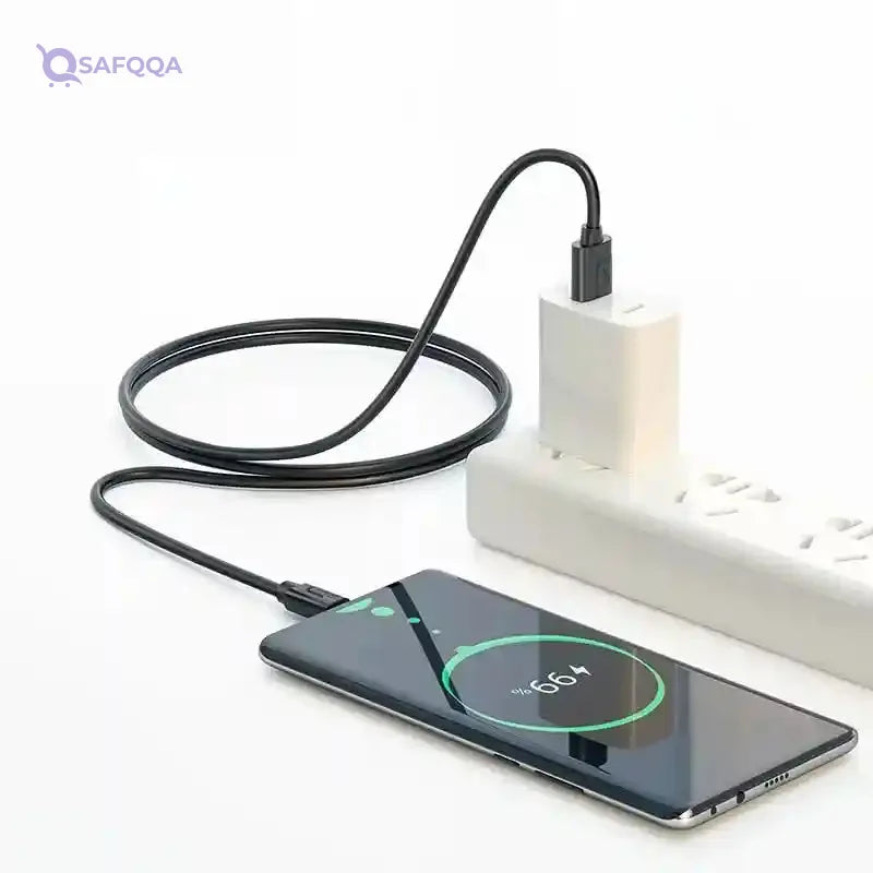 BOROFONE BX55 Harmony silicone charging data cable for Type-C - Black - Safqqa Egypt