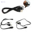 Keendex 1775 2 in 1 a to b usb cable with aux connector, 20 cm - black - Safqqa Egypt