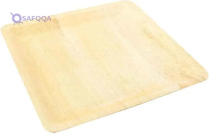 Bamboo Leaf Dinner Plates - Large Square, 9.8" - 10 Count - Retail Packaging - Restaurantware - Safqqa Egypt
