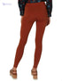 Splash Plain High-Waist Elastic Waist Leggings for Women - Safqqa Egypt