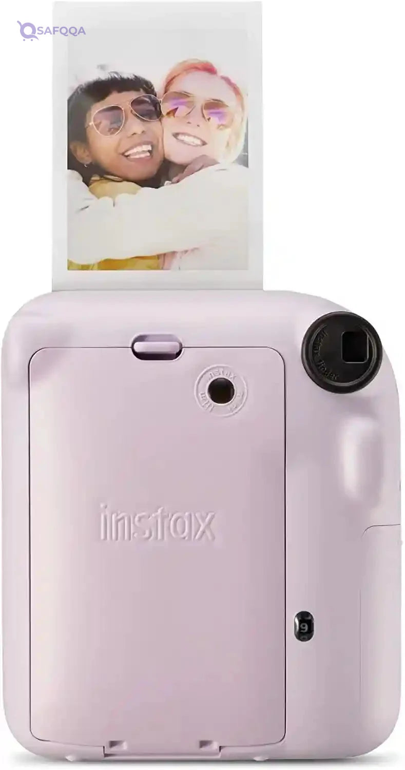 Fujifilm Instax Mini 12 Instant Camera - Lilac Purple + 1 Pack Film - Safqqa