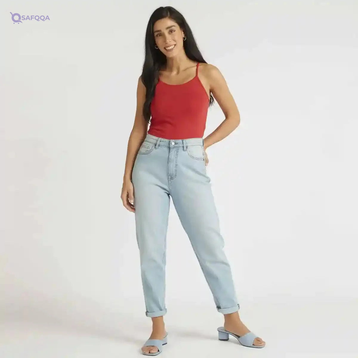 Splash womens 6035968 W SPAGHETTI Blouse - Safqqa Egypt